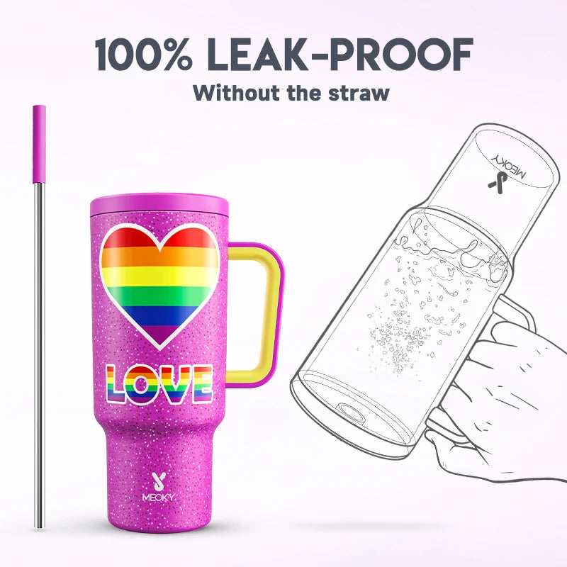 40oz RAINBOW Tumbler