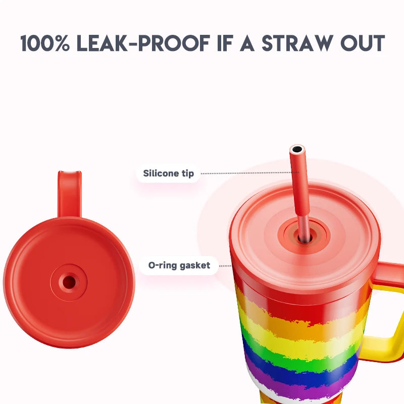 40oz RAINBOW Tumbler