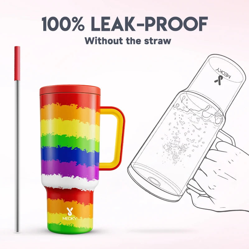 40oz RAINBOW Tumbler